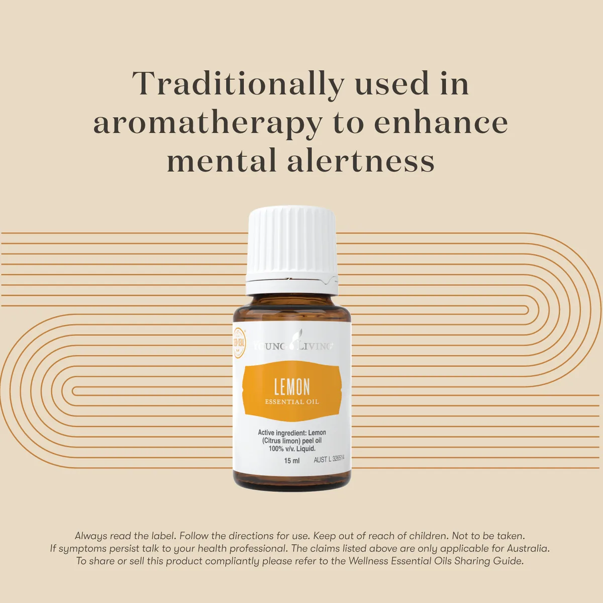 Lemon essential oil spotlight card